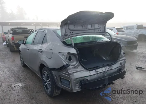 2016 Toyota Corolla Le Plus из США, поврежденный, VIN 5YFBURHE7GP412384